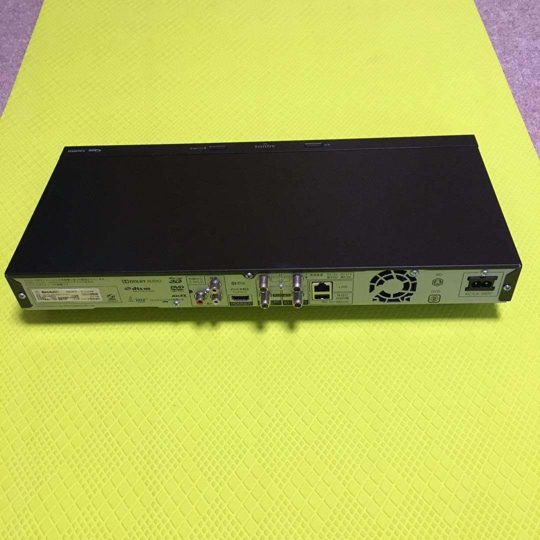 2016年製☆シャープ ブルーレイレコーダー☆BD-NW510☆2番組同時録画