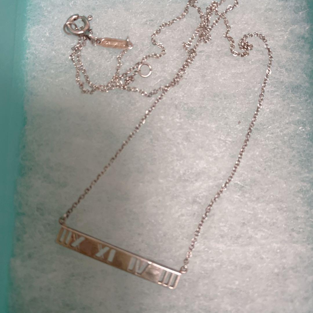 【お1人様1点限り】 & Tiffany Co. バータイプネックレス シルバー アクセサリー
