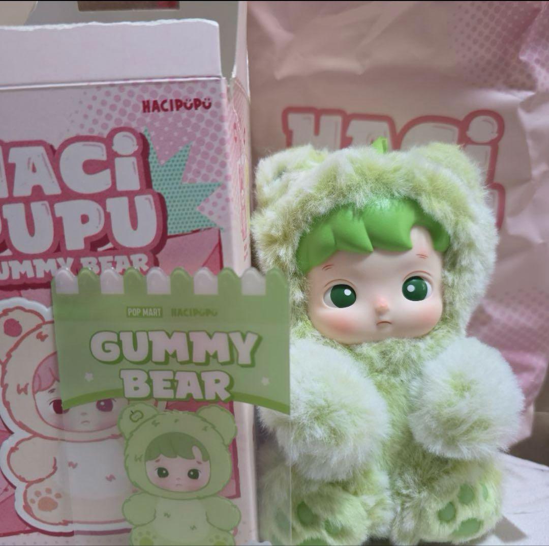 HACIPUPU Gummy Bear ぬいぐるみ POP MART - メルカリ