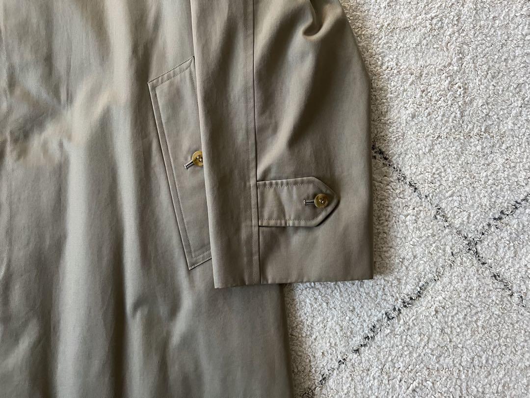 Burberrys Balmacaan Coat 玉虫