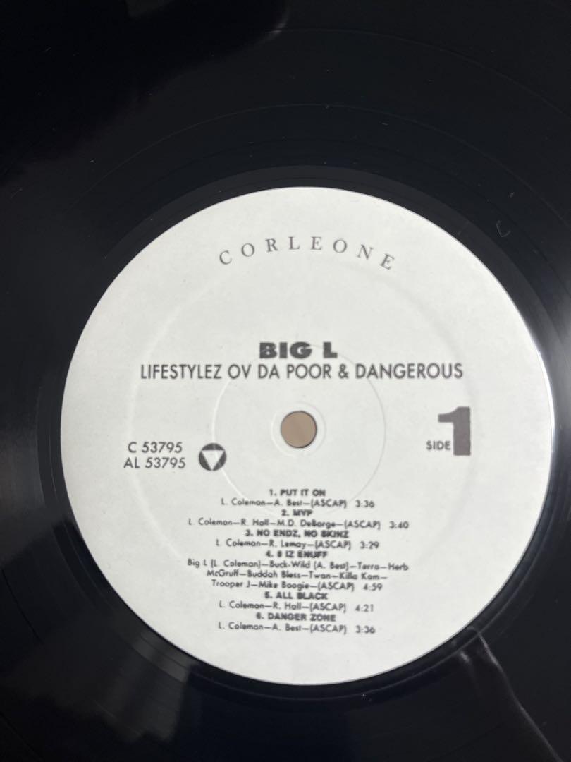 洋楽 Big L Lifestylez Ov Da Poor & Dangerous