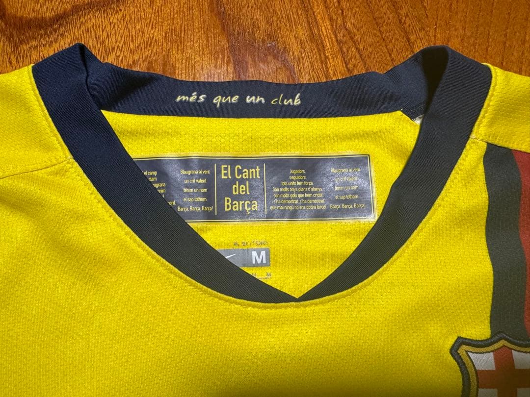 極美品 FCバルセロナ08/09 長袖 ユニフォーム Mサイズ NIKE