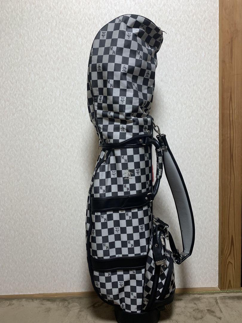 マンシングゴルフバック　チェック柄