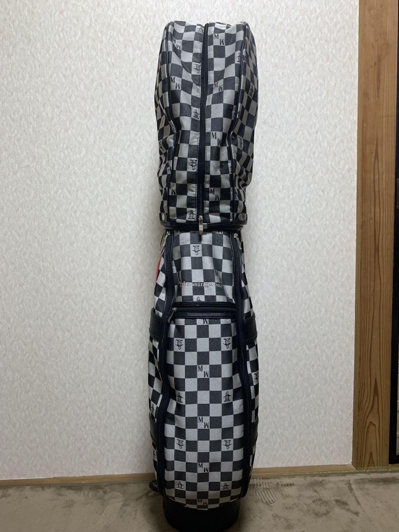 マンシングゴルフバック　チェック柄
