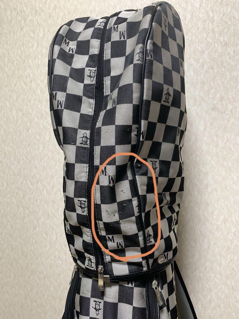 マンシングゴルフバック　チェック柄