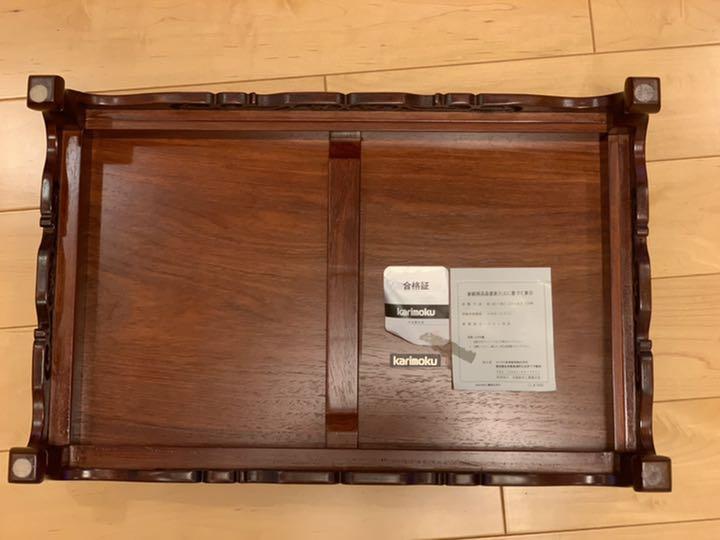 karimoku　オールド　カリモク　飾り台　花台 GMHK500○karimoku / カリモク オールドカリモク 電話台 花台