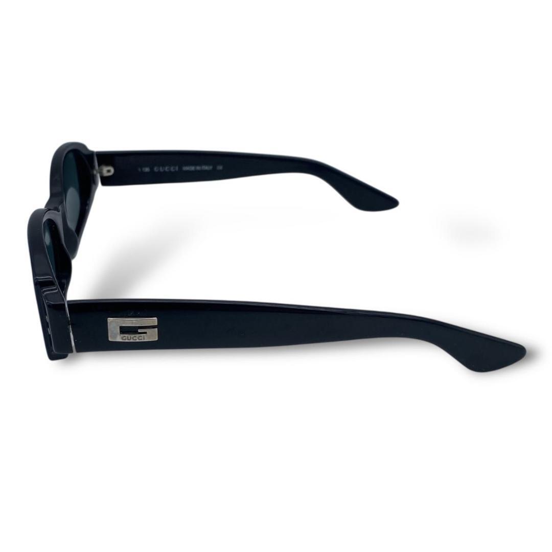 小物 GUCCI sunglasses vintage y2k oval BLK