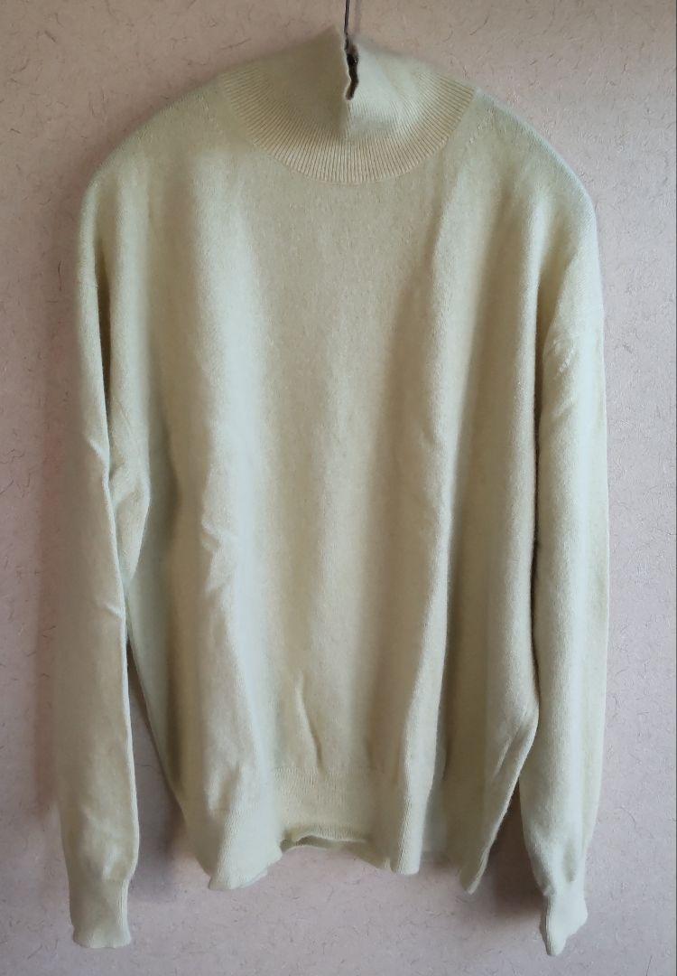 AURALEE BABY CASHMERE KNIT TURTLE 3 カシミア AURALEE BABY CASHMERE KNIT TURTLE 3 カシミア