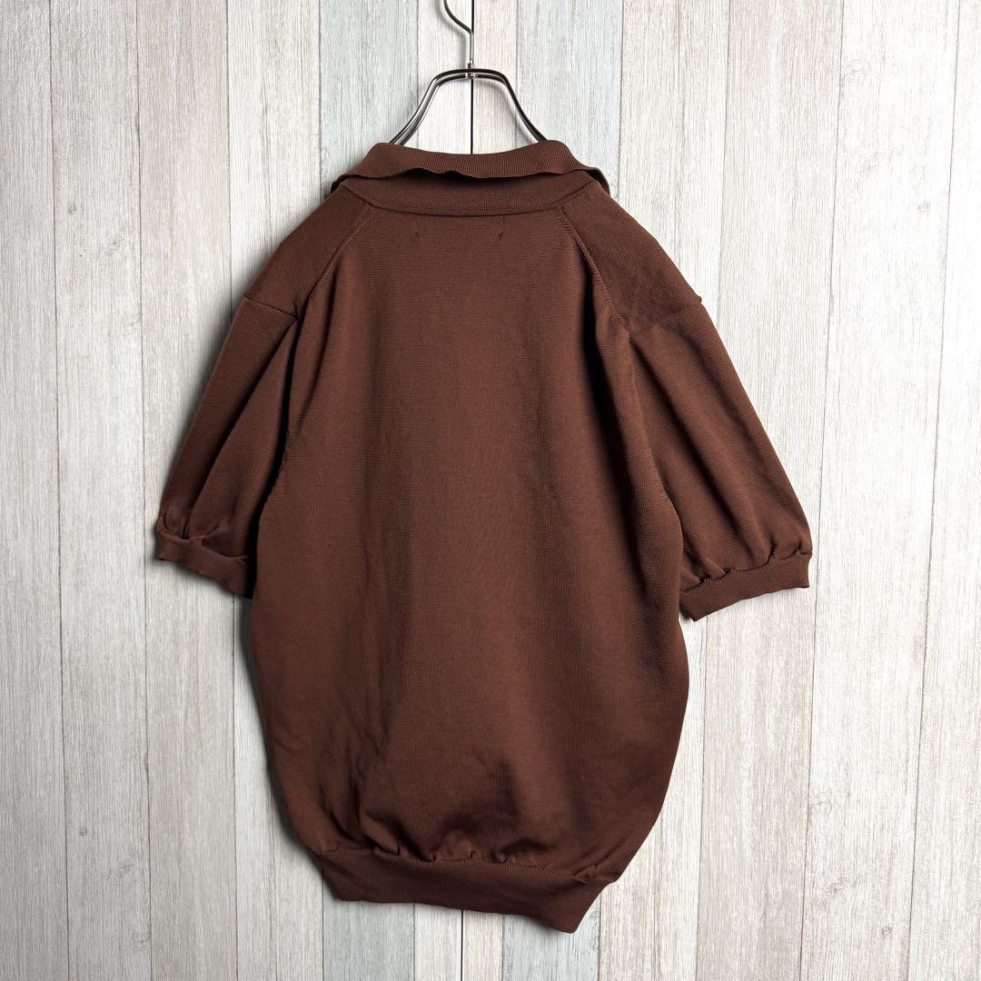 2883【希少デザイン・美品】コムデギャルソン スキッパー 半袖 ポロシャツ
