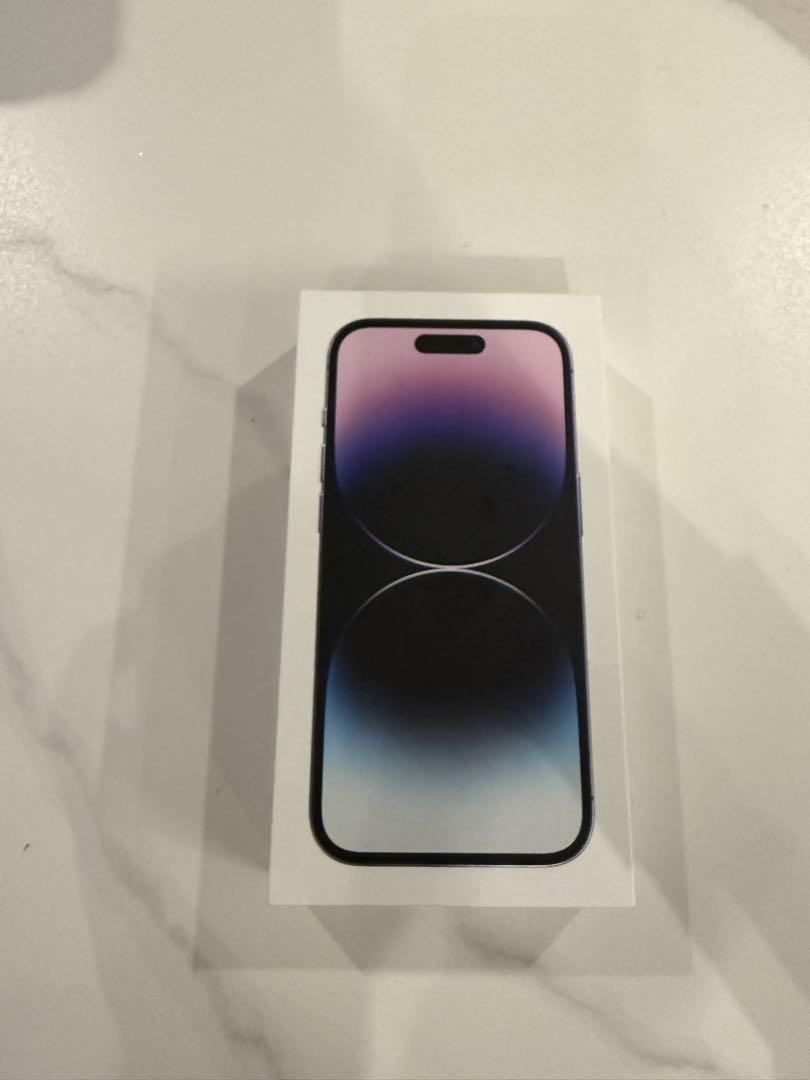 美品】iPhone14 Pro 1TB ディープパープル バッテリー100%