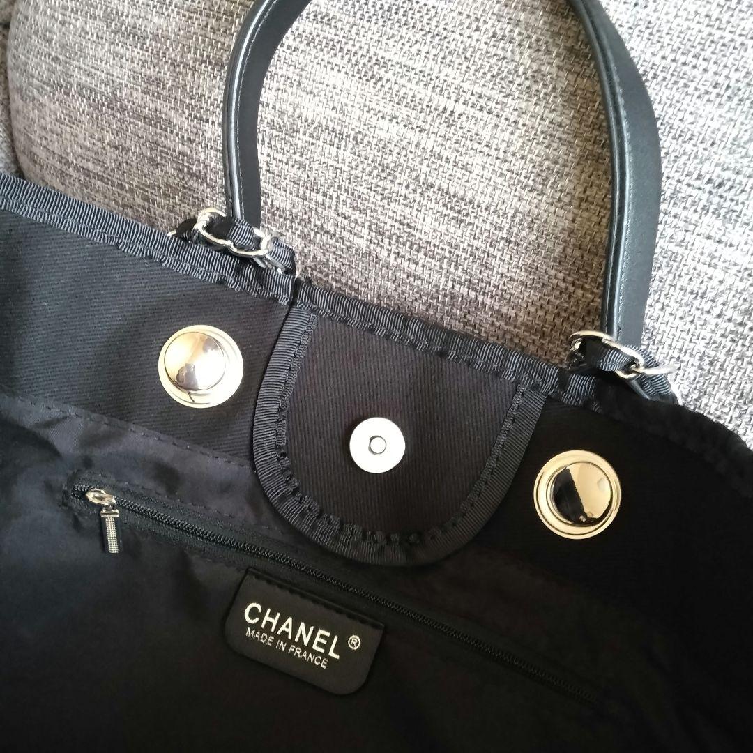 シャネル柄 CHANEL ノベルティ トートバッグ ショルダーバッグ