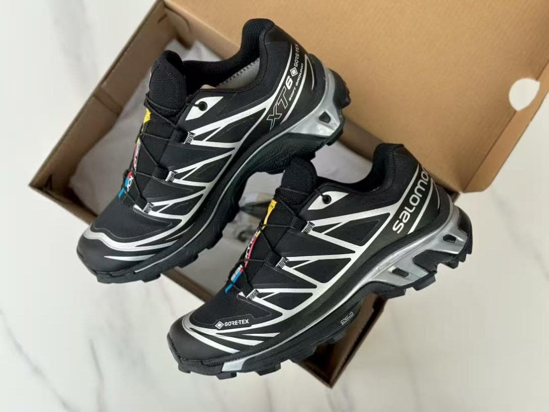 SALOMON XT-6 GTX アウトドアランニングシューズ