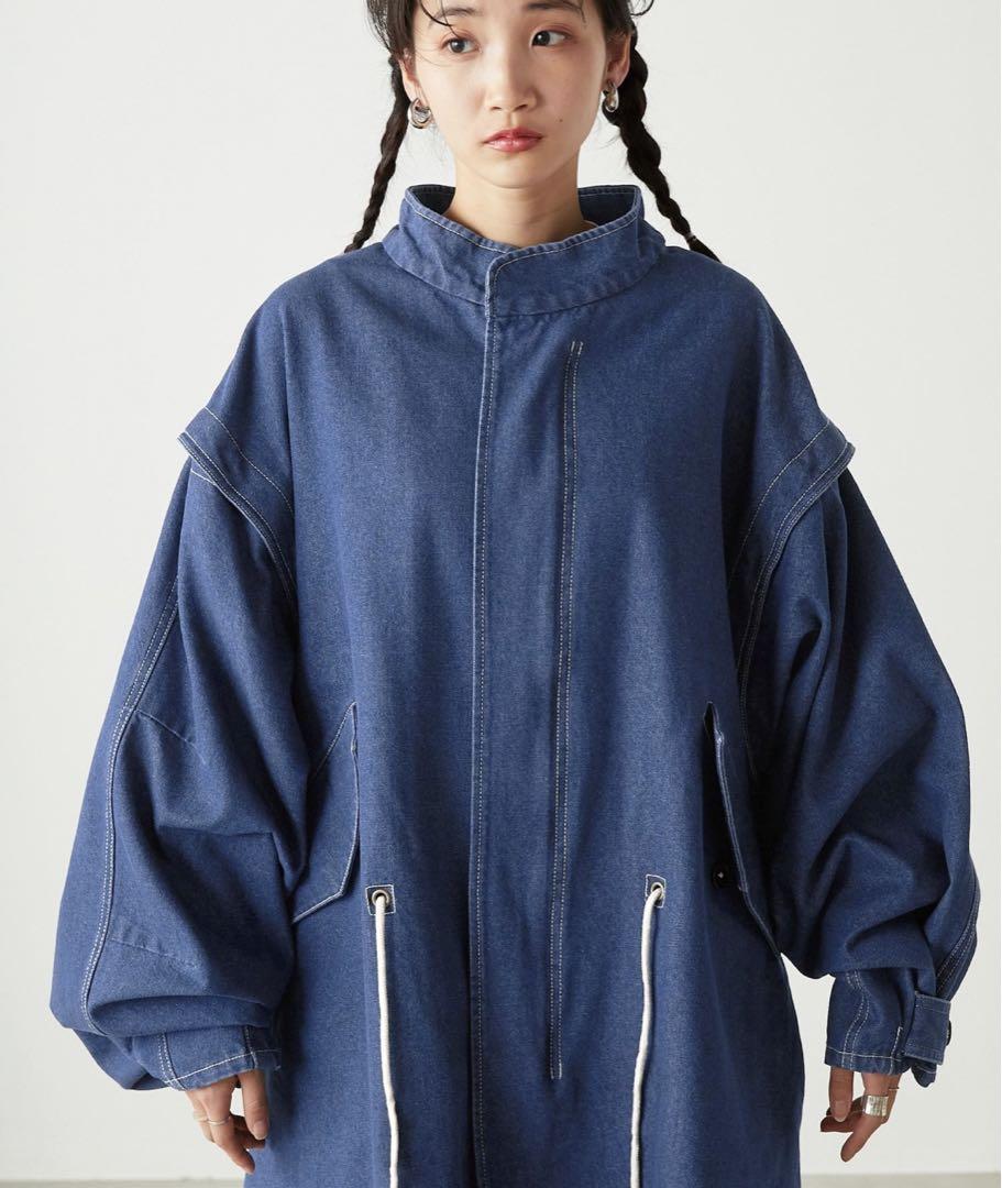 forksy.（フォルクシー）の「【forksy.】2WAYデニムモッズ
