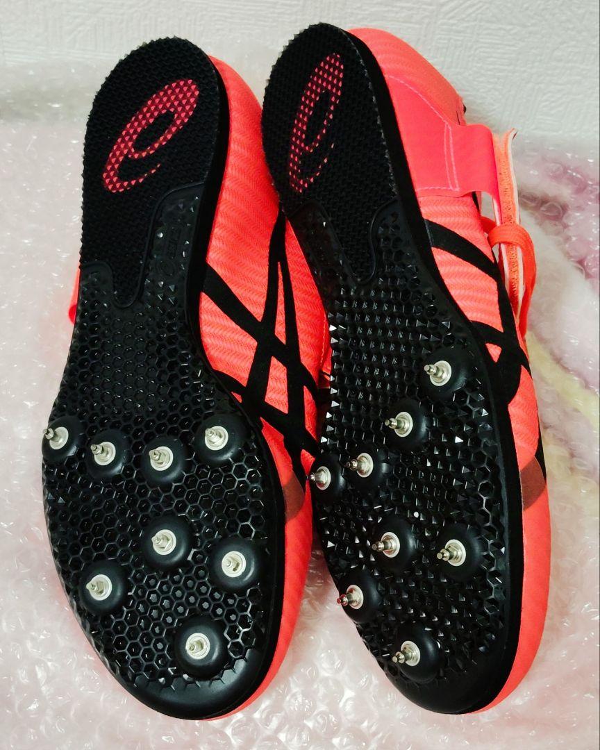 タグ付き asics 陸上競技 走幅跳び ロングジャンププロ スパイク