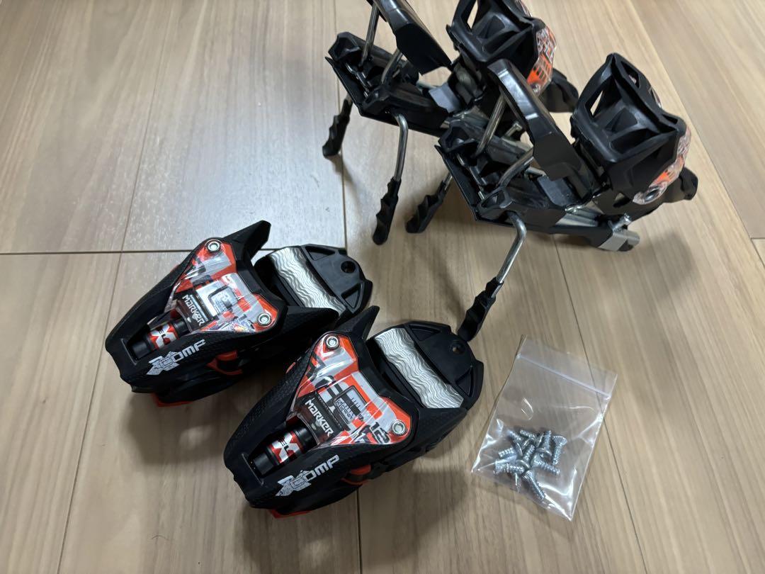 新品未使用　MARKER マーカースキー　 ビンディングWIDE RIDE XL Amazon | スキービンディング MARKER マーカー 2022 XCOMP 18