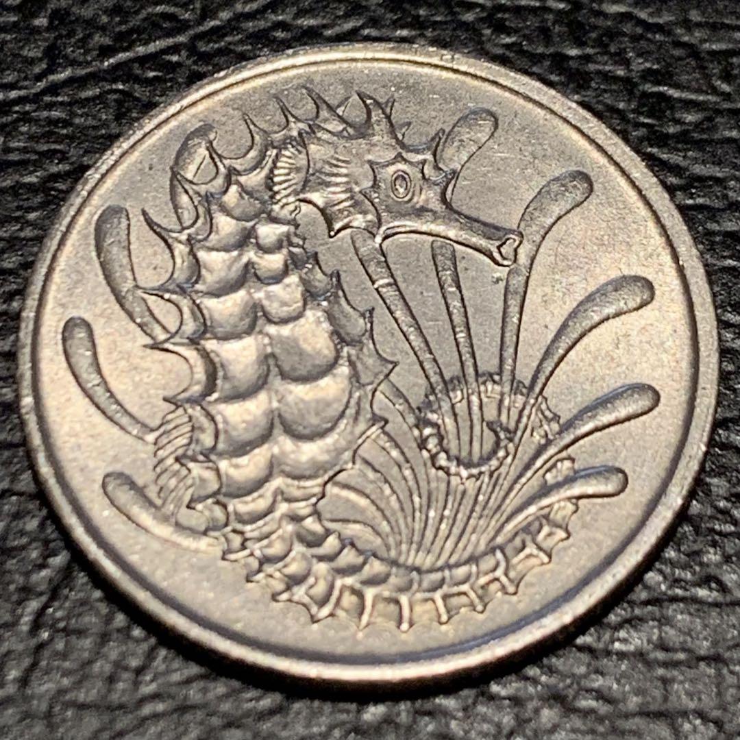1967年 シンガポール 10セント 硬貨 - メルカリ