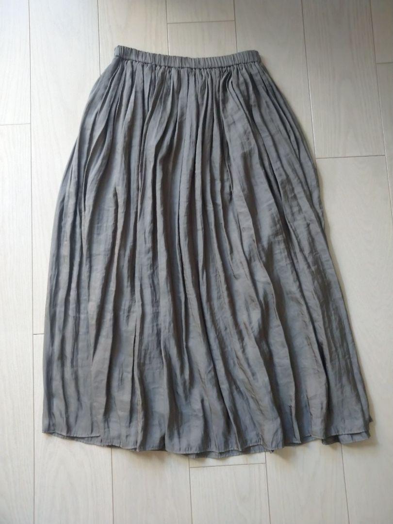 高品質即納 タグ付新品 STYLE DELI V.サテンミディ丈ギャザースカートB TGinU-m37645422626 超激安通販