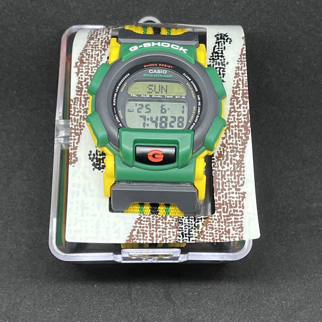 絶妙なデザイン G-SHOCK レアモデル DW-003R-3VT メルカリ - レゲエ ラスタ 時計
