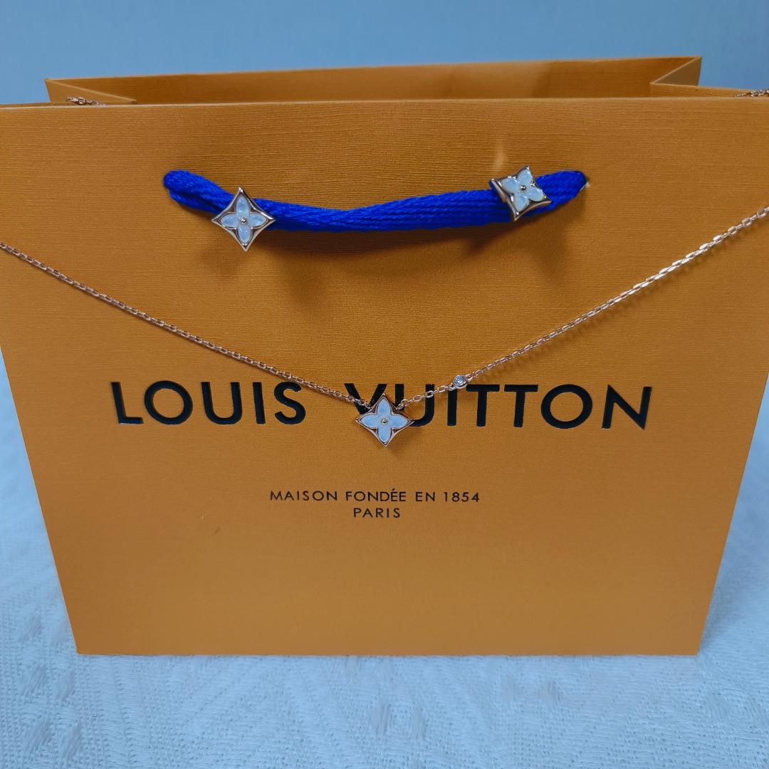 【美品】LouisVuittonルイ ヴィトン エナメル ネックレス#ピアスです