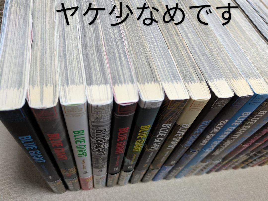写真多数【全巻帯付】ブルージャイアント（全34巻セット）【美品