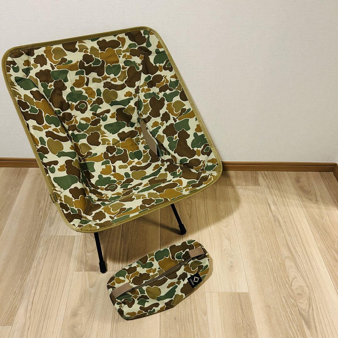 【美品】Helinox タクティカルチェア ダックカモ