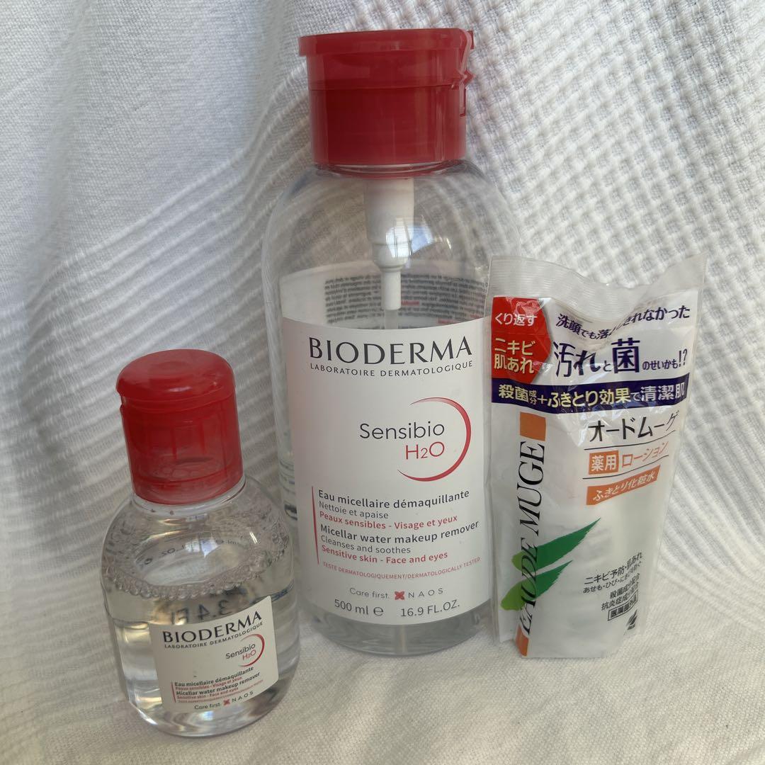 Bioderma Sensibio H2O セット (全部で300ml分)