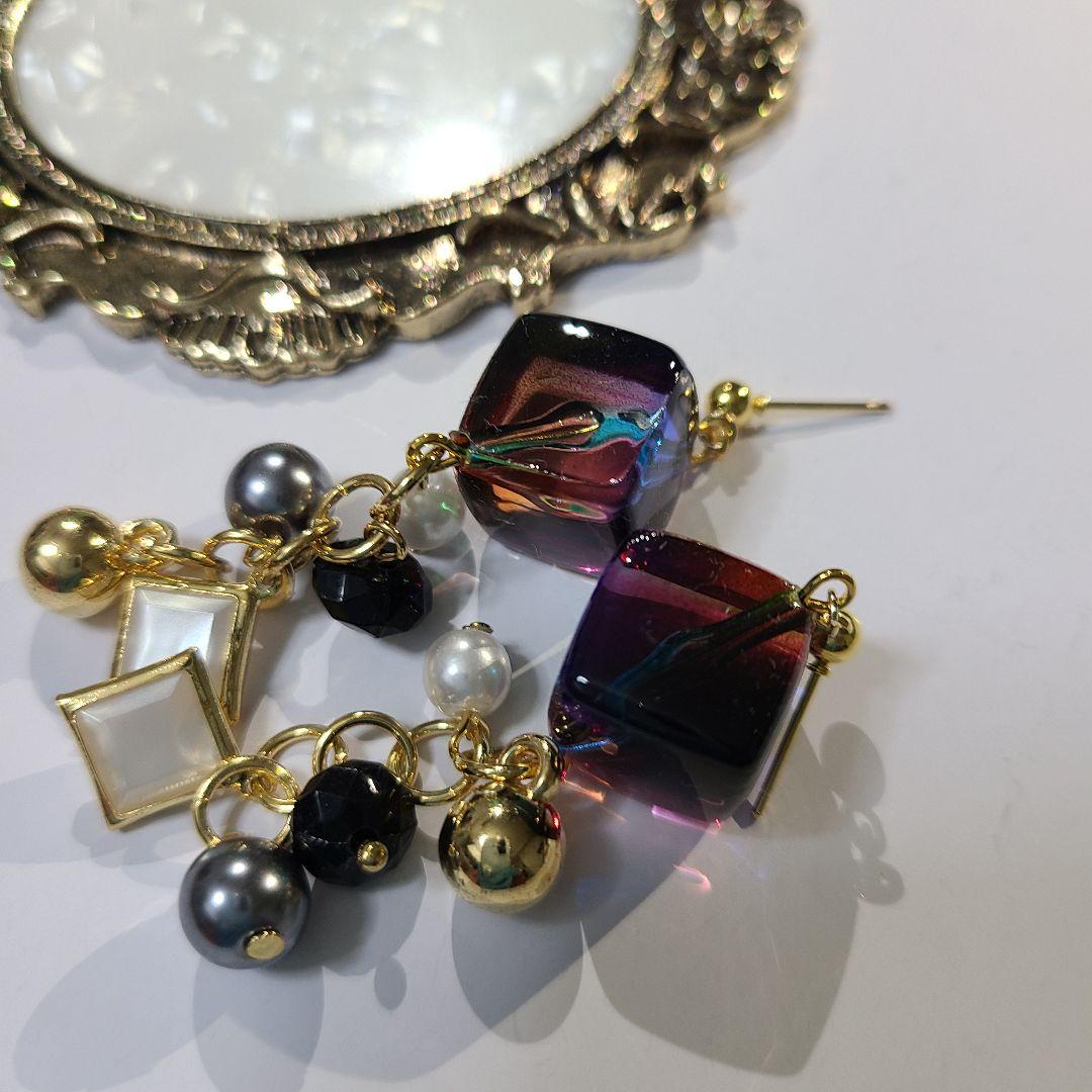 ハンドメイドピアス884