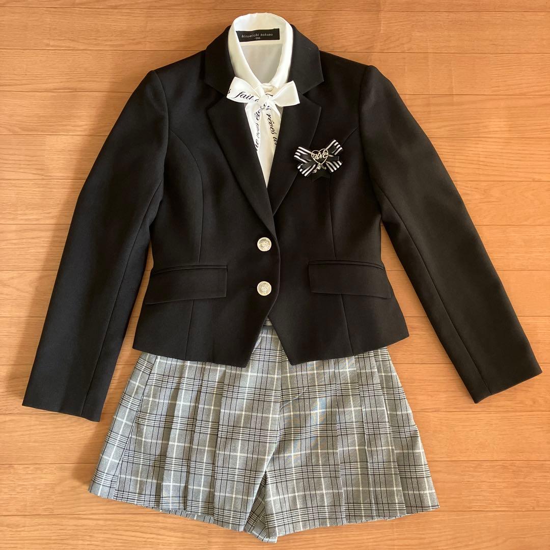 卒業式スーツ 150 女の子 ナカノヒロミチ フォーマルスーツ