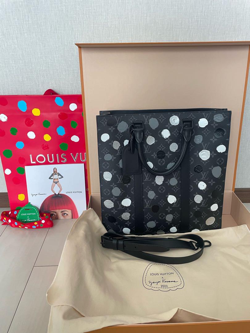 LV×YK サックプラ トートバッグ 草間彌生 エクリプス・ドット M46404