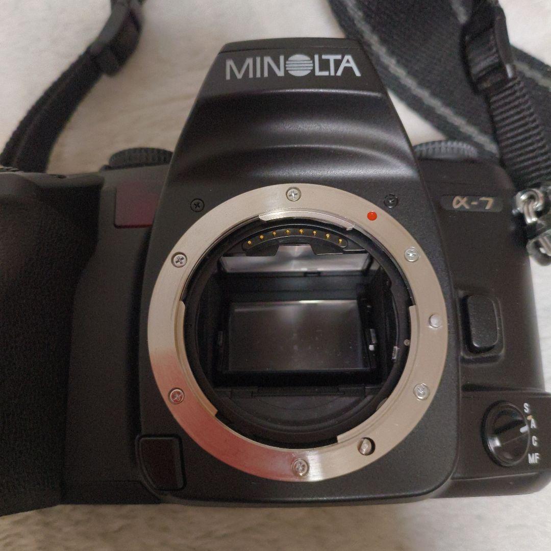 MINOLTA α-7 フィルム一眼レフカメラ MINOLTA α-7 フィルム一眼レフカメラ