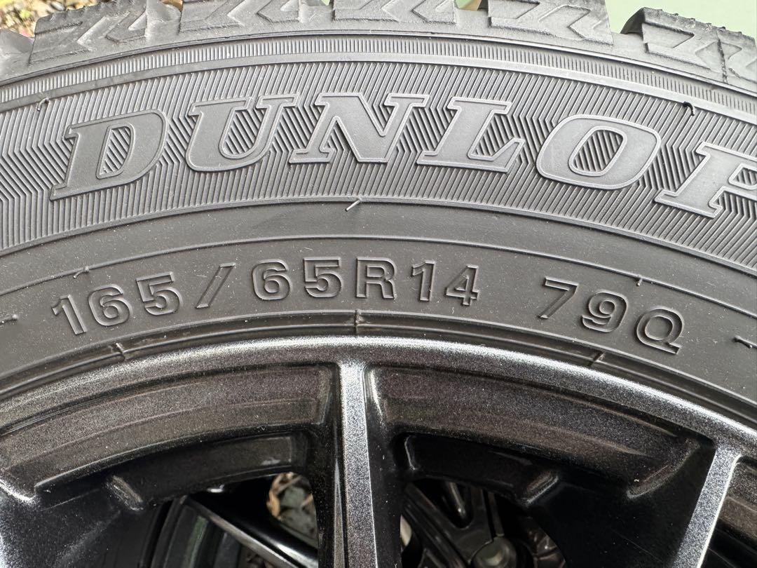 DUNLOP WINTERMAXX WM02 165/65R14 タイヤホイール