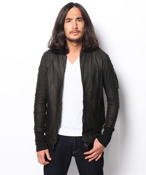 新品 Sisii レザー MA-1 税込定価10万7800円 | comonuevo.com.co