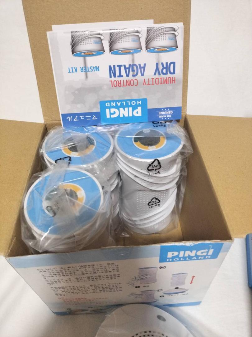 新品未使用 ピンギー ドライアゲイン マスターキット キャニスター３個＋4個