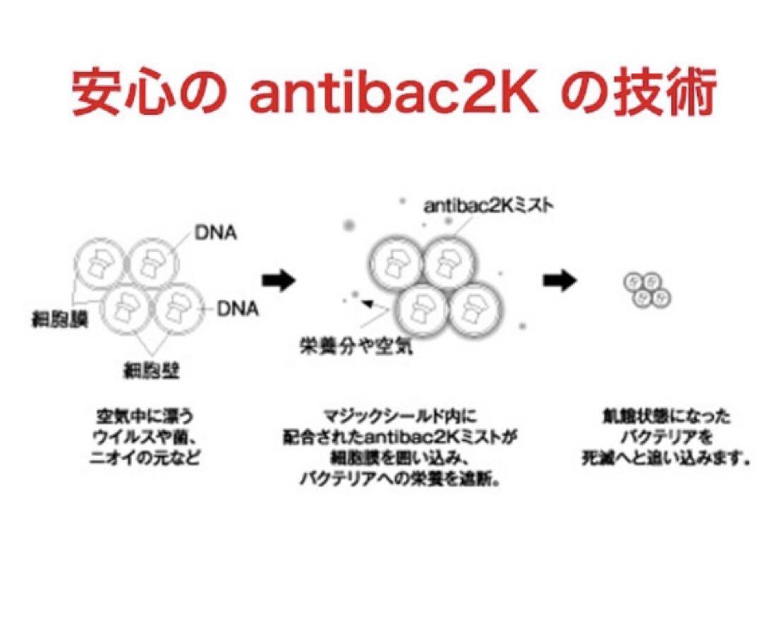 antibac2k マジックシールド マスクシール30枚4パック