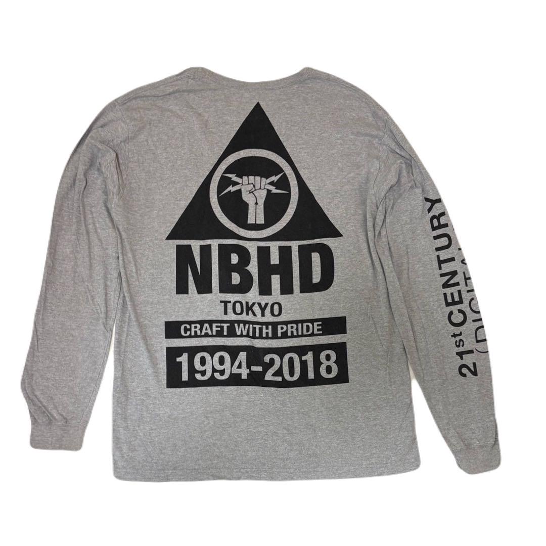 NEIGHBORHOOD ロングスリーブTシャツ XL グレー