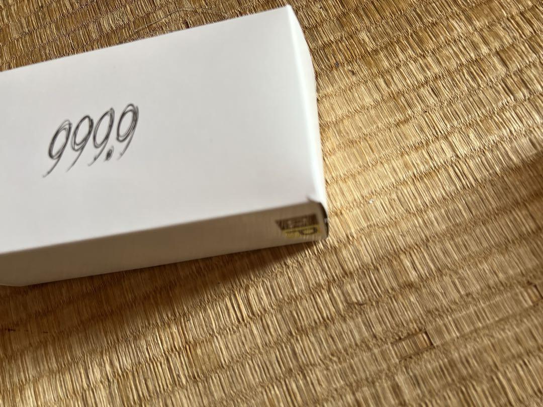 貴重な999.9 フォーナインズ　メガネケース　リサイクルレザー2個セット