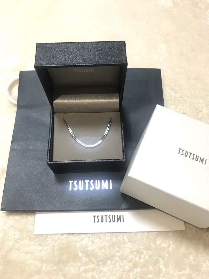 【美品】TSUTSUMI PT喜平ネック (W6面)　50cm 15.4g