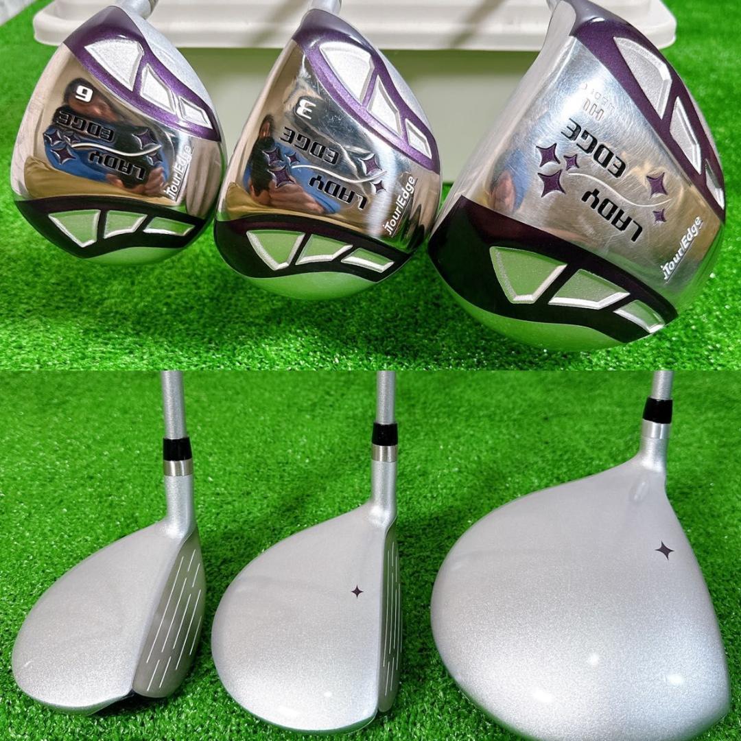 未使用】初心者女性用 LADY EDGE レディース ゴルフクラブセット