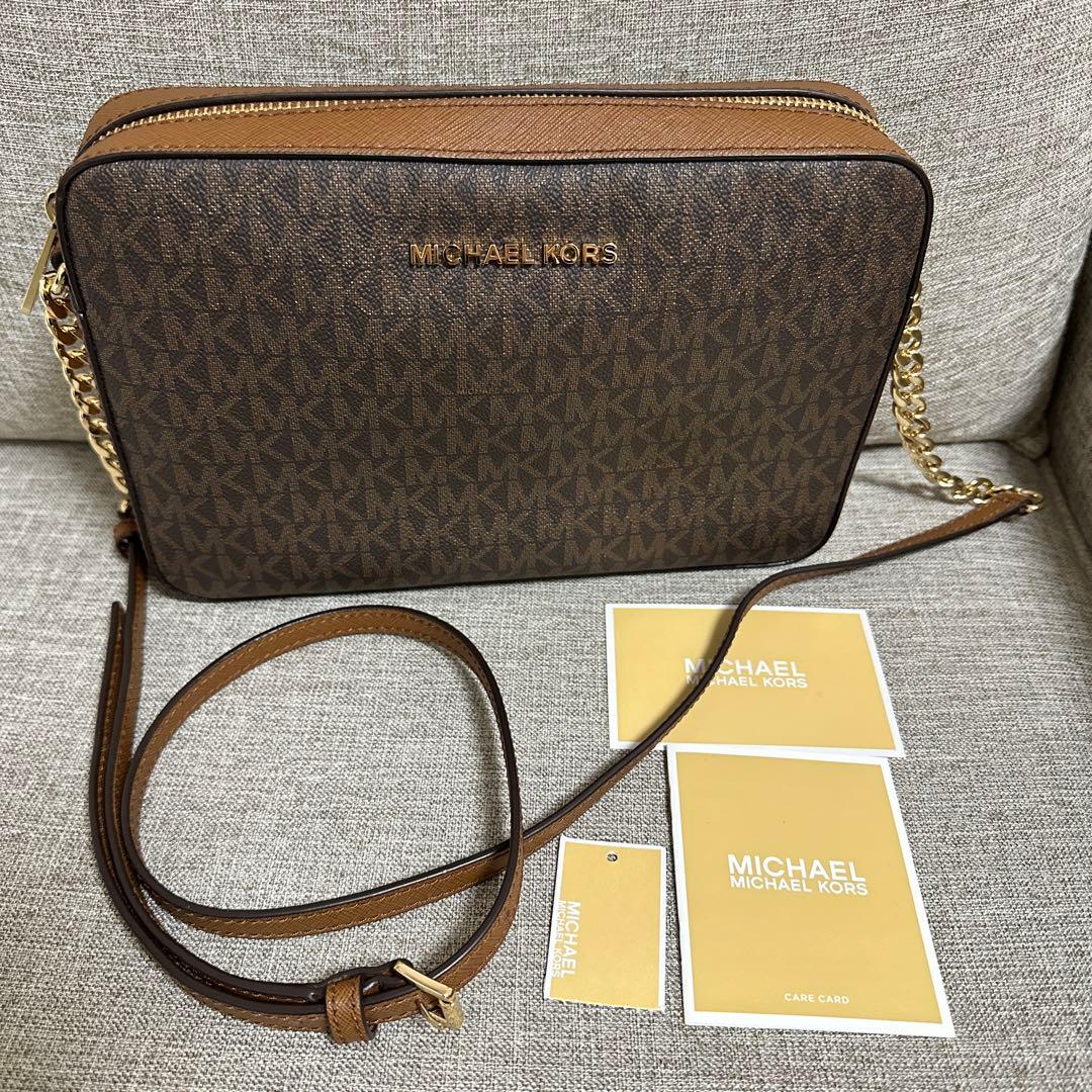 新品未使用 MICHAEL KORS マイケルコース ショルダーバッグ ブラウン