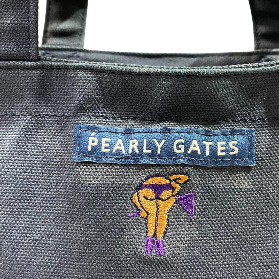 PEARLY GATES パーリーゲイツ ラウンドバッグ ネイビー ゴルフ