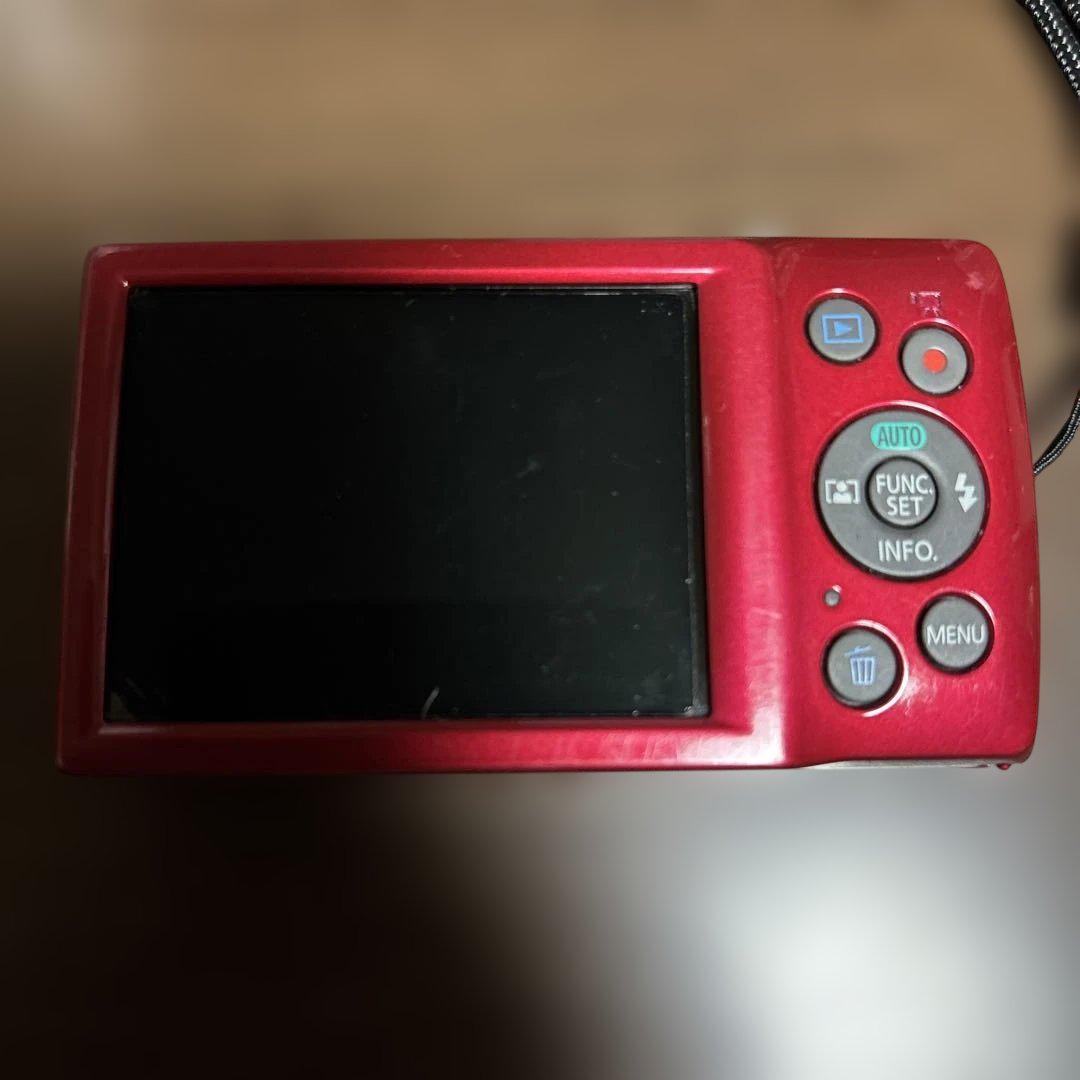 Canon IXY 180 レッド 本体と充電器付き