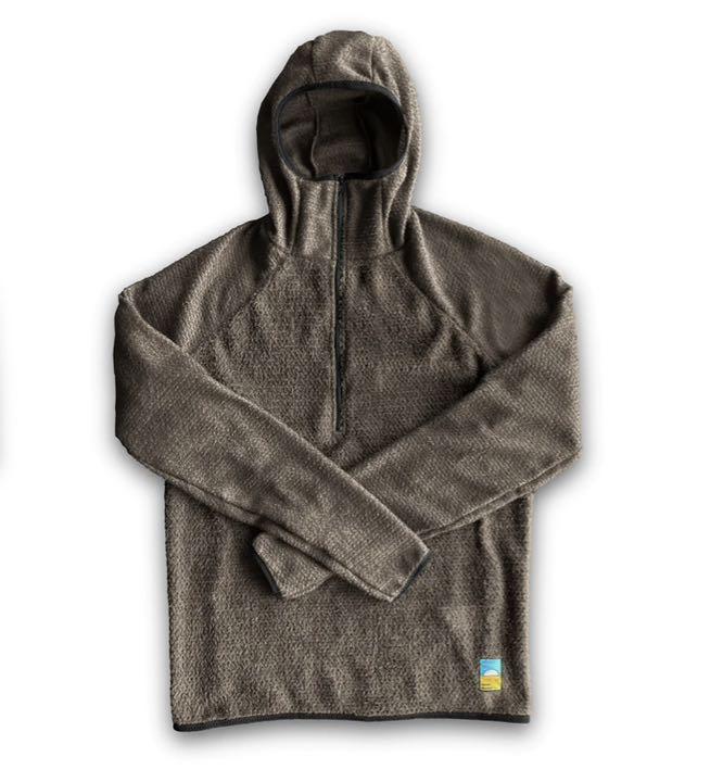 新品未使用 senchidesigns LARK HOODIE ダークブラウン 新品未使用 senchidesigns LARK HOODIE ダークブラウン