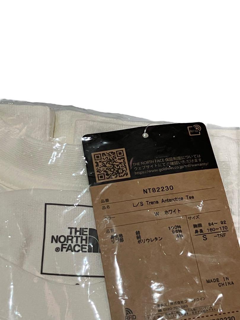 【120】THE NORTH FACE ロンT NT82230 白 S
