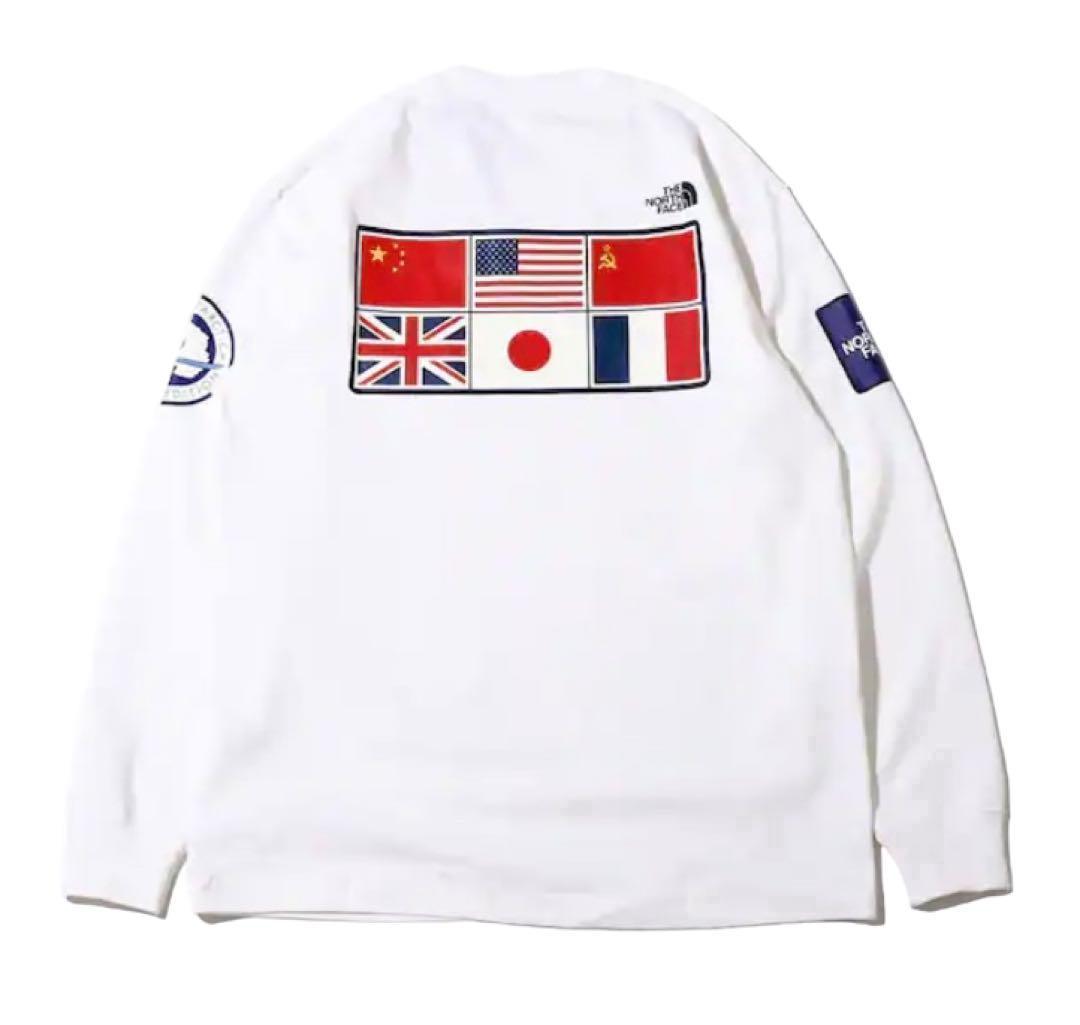 【120】THE NORTH FACE ロンT NT82230 白 S