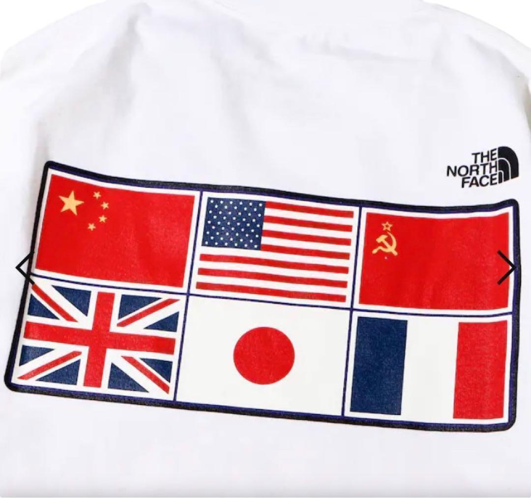 【120】THE NORTH FACE ロンT NT82230 白 S
