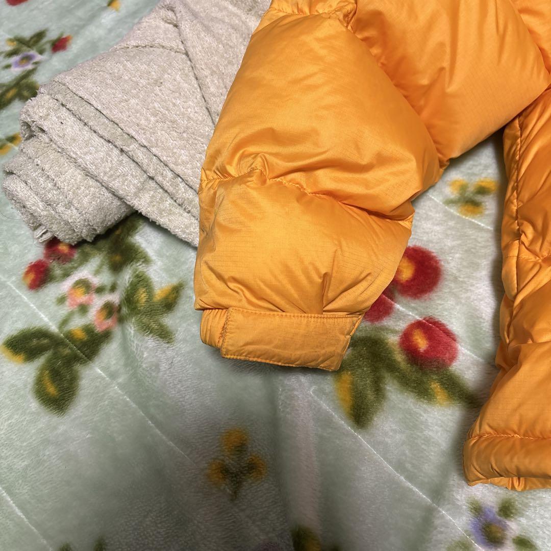THE NORTH FACE ダウンジャケット ヌプシ　イエロー　XL
