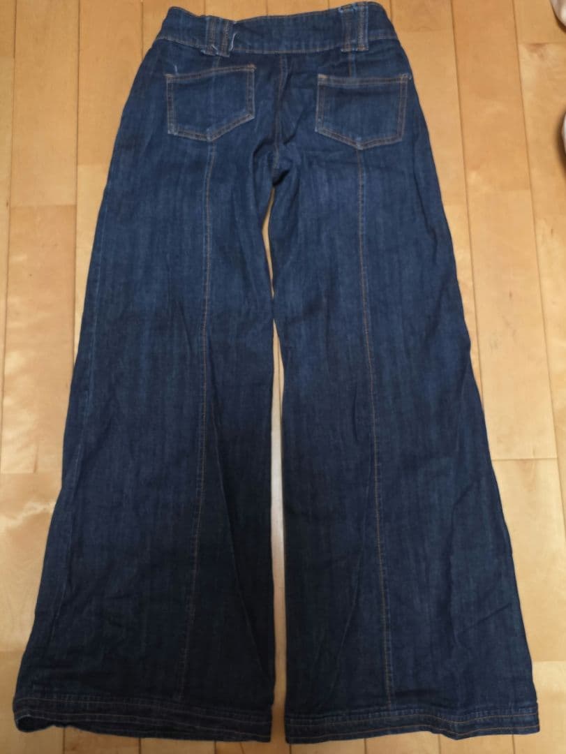 escape ダークブルーバギーデニム escape ダークブルーバギーデニム