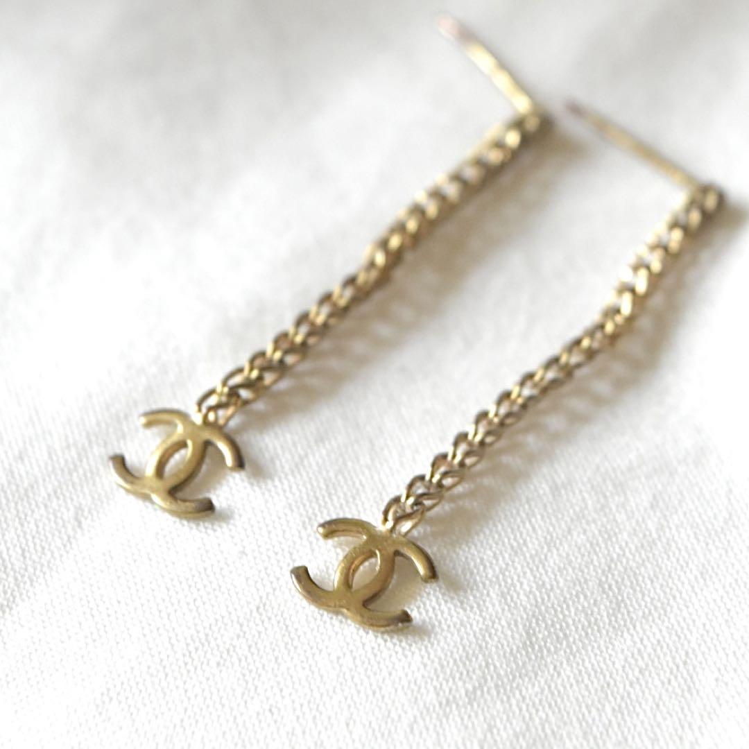 値下げ★CHANEL ピアス ココマーク レア ゴールド キャッチ無し 箱付き
