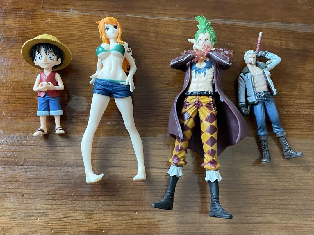 ワンピース ジャンク品　コレクタブル他 ミニフィギュア まとめ 中古品