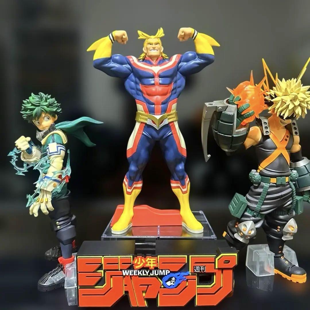 ヒロアカ フィギュア 3体セット オールマイト 緑谷出久 爆豪勝己